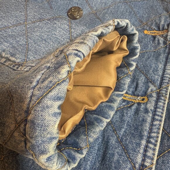 EXCELLENT Pre-Owned Condition! Vintage Lauren Jeans Co. Denim Barn Jacket-Medium - Picture 10 of 10